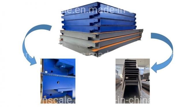 New Material High Strength Steel Digital Car Scale 3*18m 80 Ton Truck Scale 80t Weighbridge