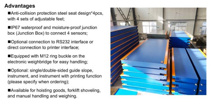 China Crown 150ton Heavy Duty Weighing Machine Industrial Digital Truck Scale